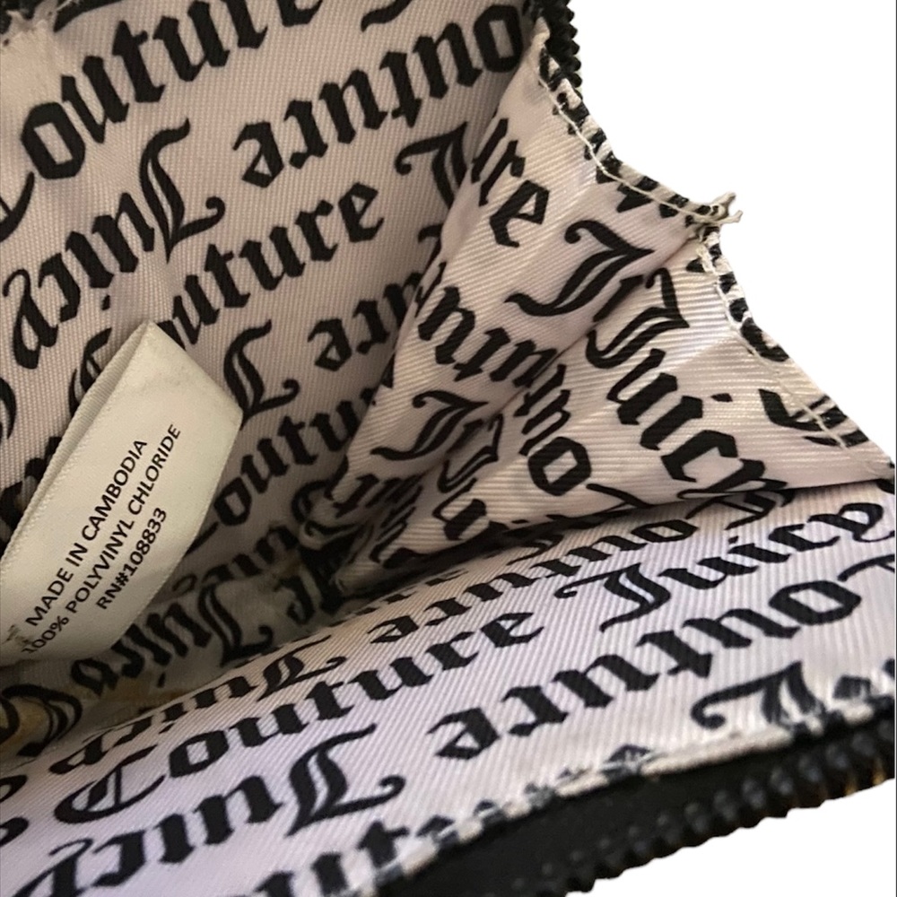 Juicy Couture Black Heart Coin Purse View 2